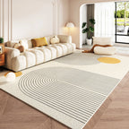 Tapis Géométrique Élégant et Minimaliste – Référence : 874321