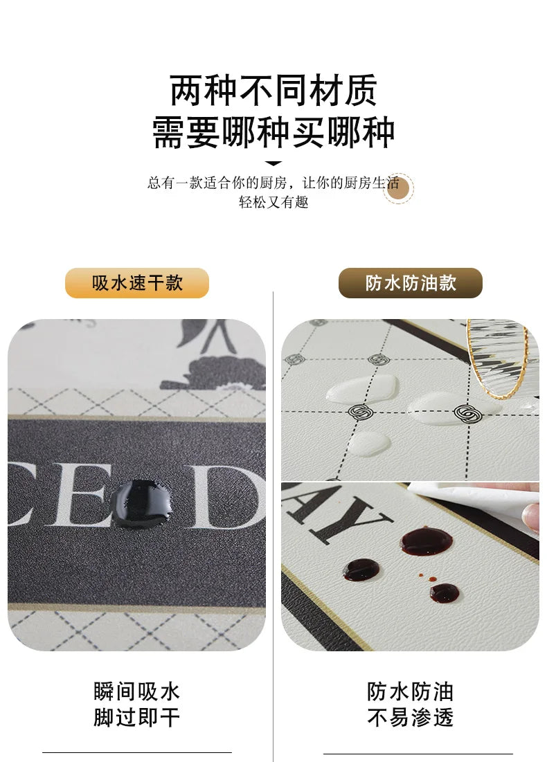 Tapis Cuisine – Référence: 104693 Imperméable Antidérapant