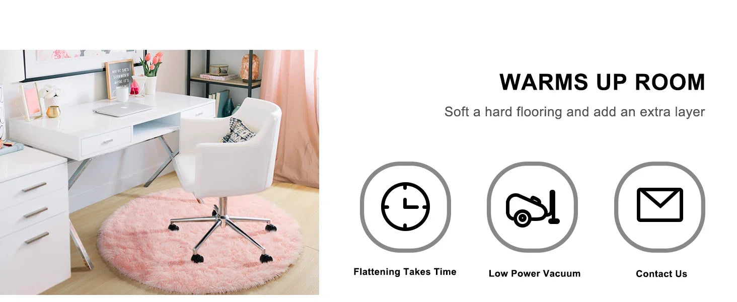 Tapis Rond Confort Doux et Antidérapant – Référence : 487561