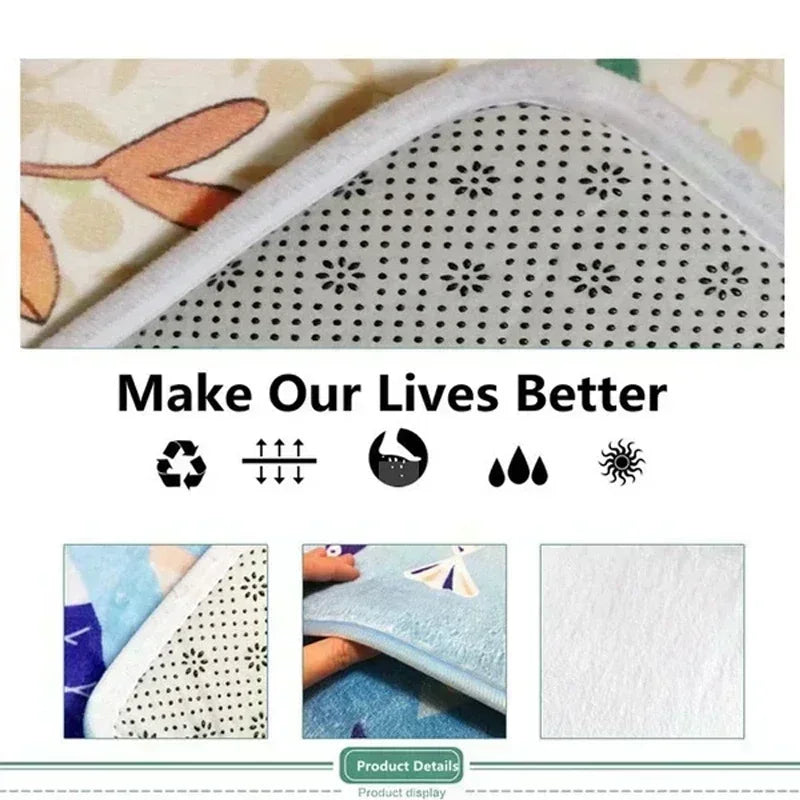 Tapis Rond Enfant Ludique Antidérapant – Référence : 256842