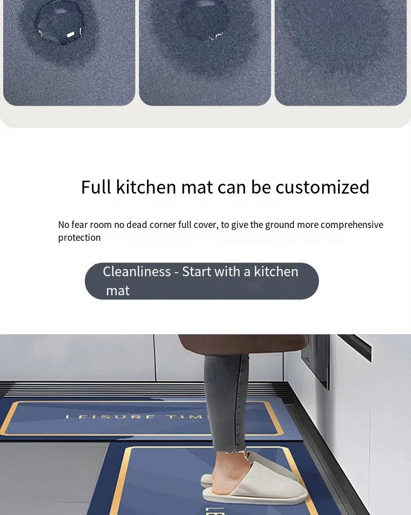 Tapis Cuisine Rétro Longue Bande - Référence: 104693