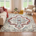 Tapis Bohème / Oriental Velours Élégant et Douillet – Référence : 584239