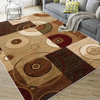 Tapis Géométrique Doux et Antidérapant – Référence : 487623