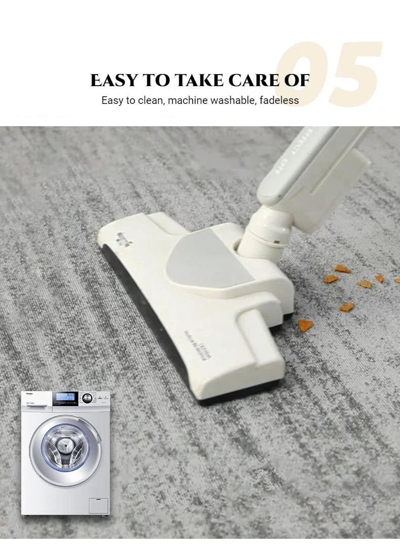 Tapis Géométrique Nordic Doux et Antidérapant – Référence : 482639