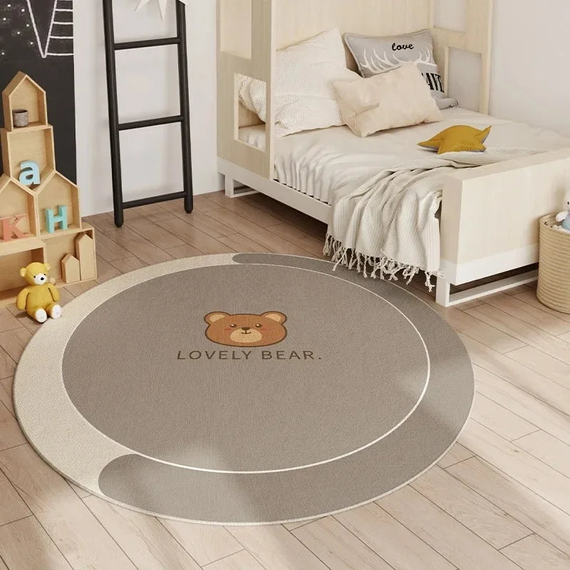 Tapis Rond Enfant Ludique Antidérapant – Référence : 256842