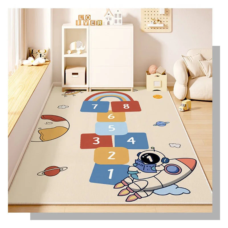 Tapis pour Enfant Minimaliste en Velours Doux – Référence : 483927