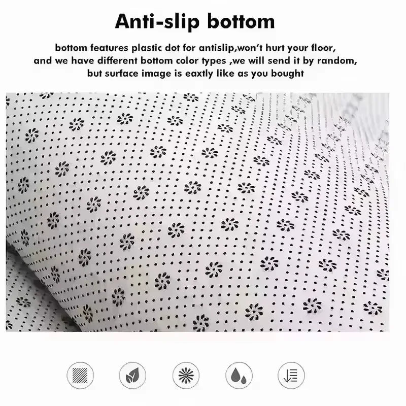 Tapis Rond Enfant Antidérapant Ludique – Référence : 987654