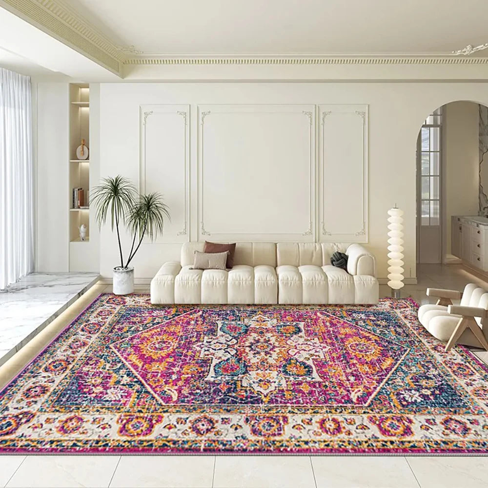 Tapis Bohème / Oriental Ultra Fin et Antidérapant – Référence : 452817