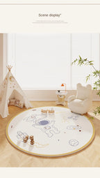 Tapis Rond Enfant Lavable Et Doux – Référence : 104693