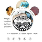 Tapis Rond Enfant Antidérapant Coloré - Référence : 104693