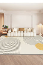 Tapis Géométrique Minimaliste et Lavable – Référence : 482631