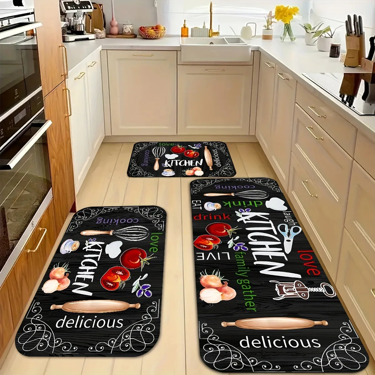 Tapis Cuisine Antidérapant Confort – Référence: 654321