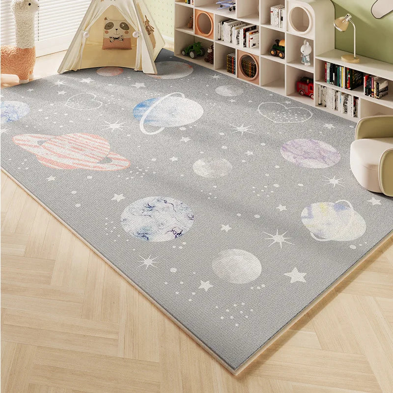 Tapis pour Enfant Cartoon Sous-Marin et Spatial – Référence : 647192