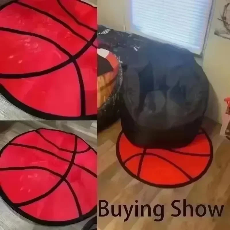 Tapis Rond Enfant Anti Glisse Coloré – Référence : 654321