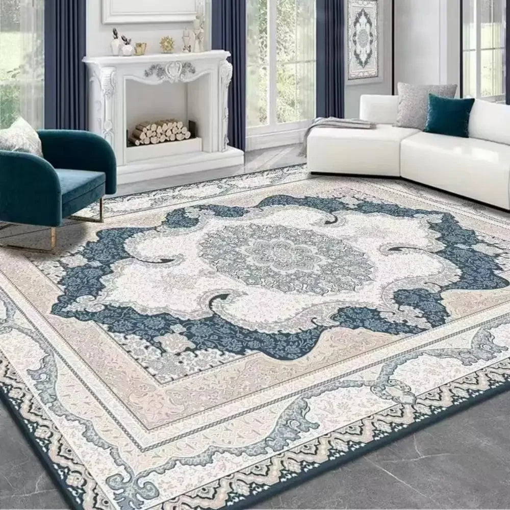 Tapis Bohème / Oriental Luxe Polyester Avec Motif Persan – Référence : 453827