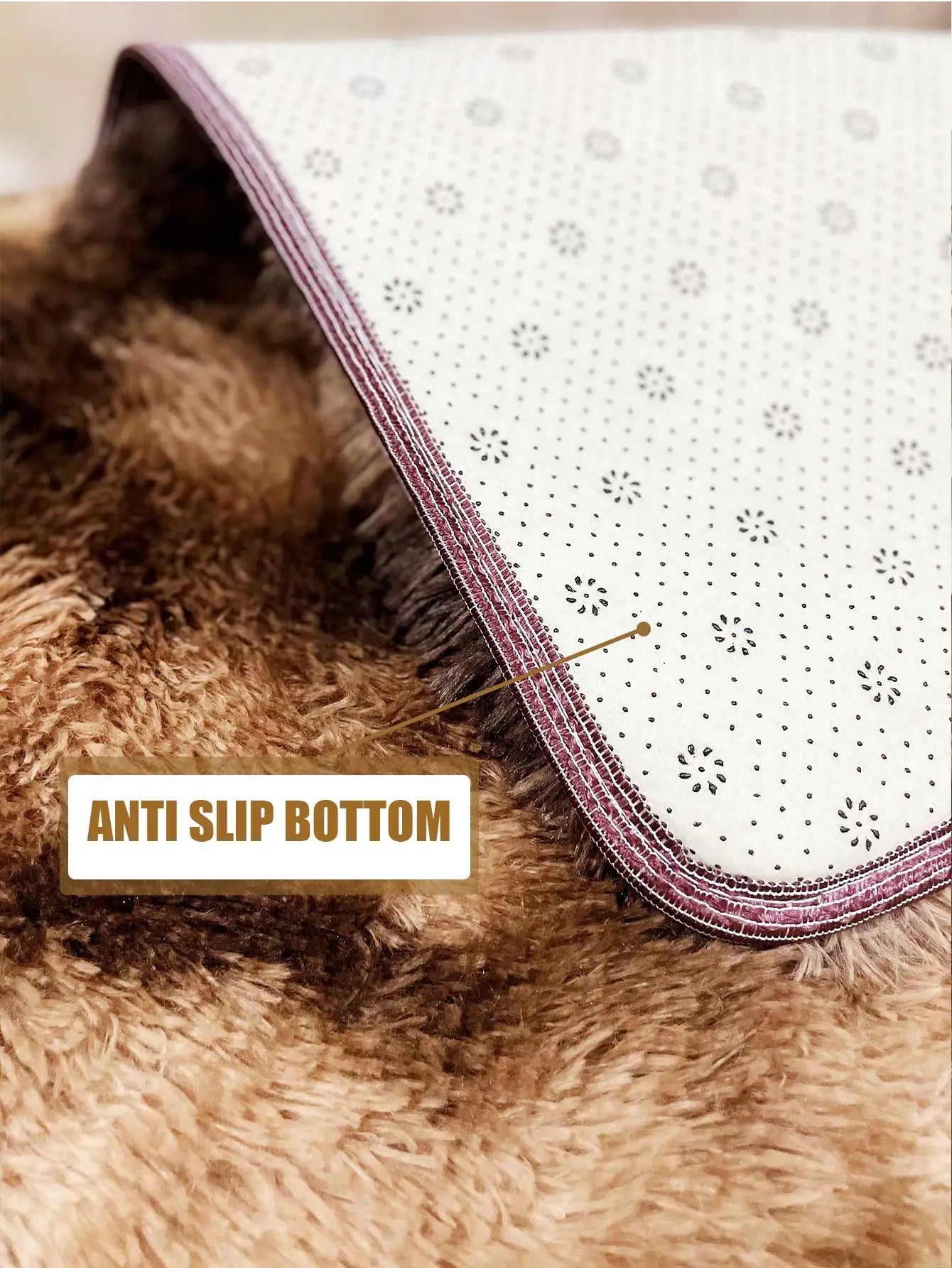 Tapis Confort / Cocooning Doux et Antidérapant – Référence : 583921