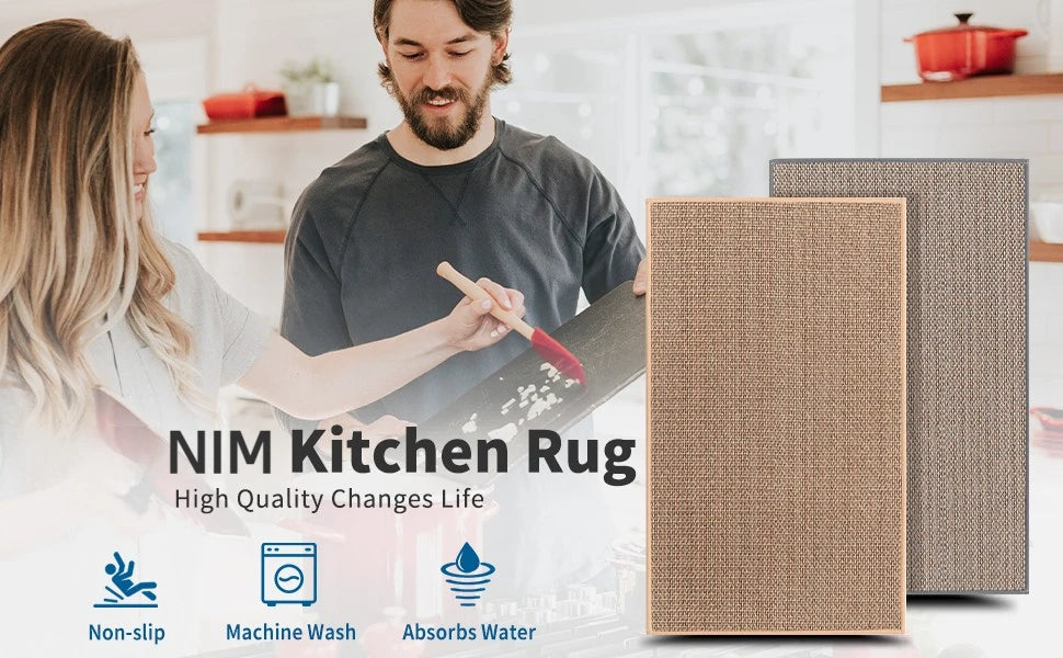 Tapis Cuisine Antidérapant Lavable - Référence: 789012