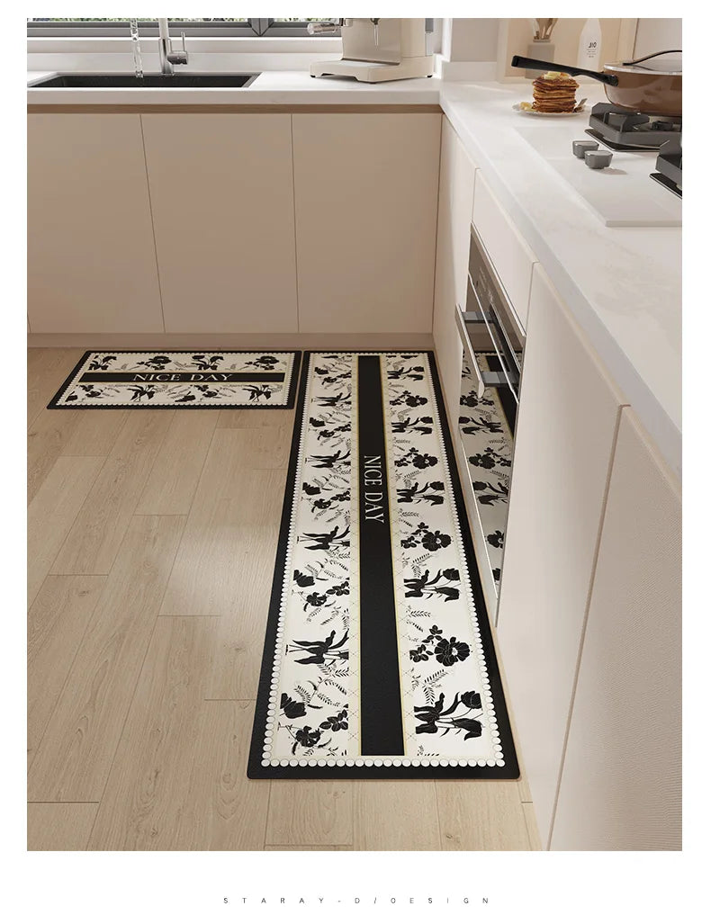 Tapis Cuisine – Référence: 704312 Antidérapant Géométrique