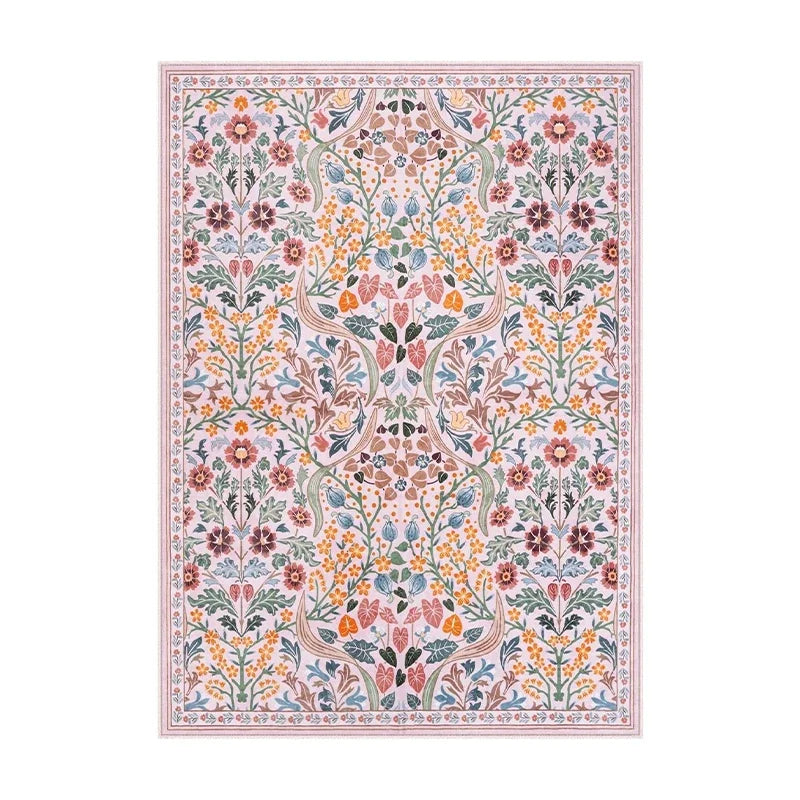 Tapis Floral Bohemian et Coloré pour Salon – Référence : 763521