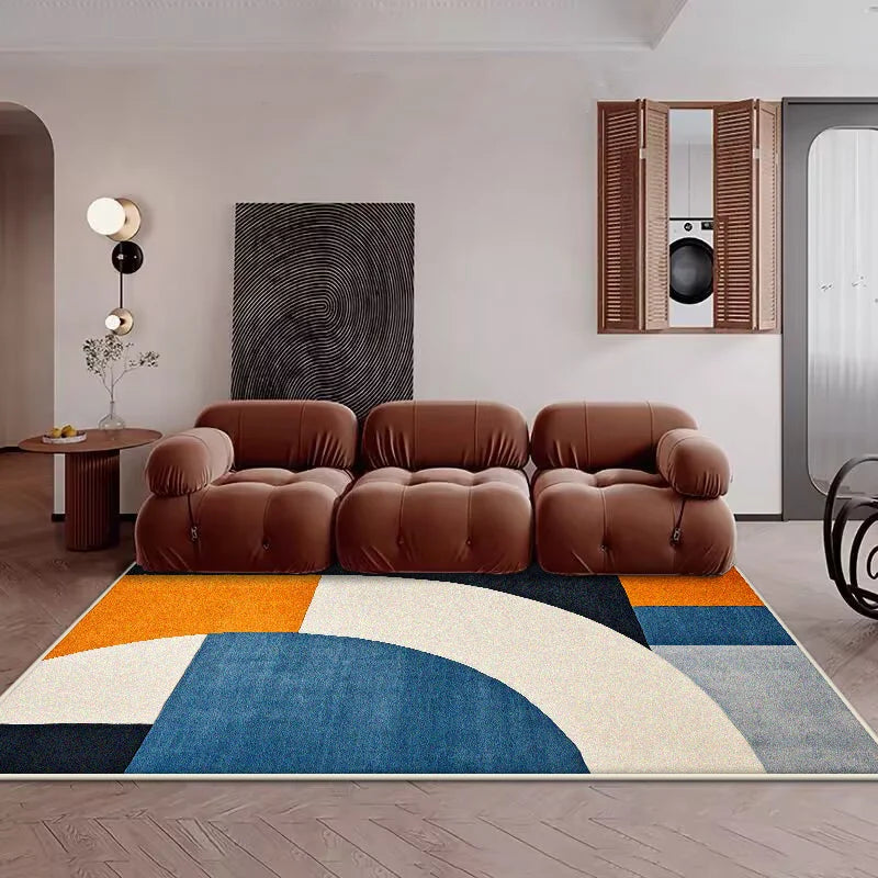 Tapis Géométrique Antidérapant et Lavable – Référence : 582304