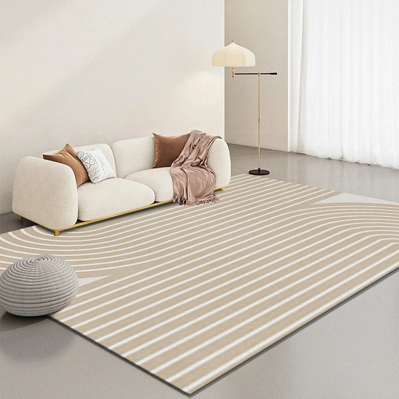 Tapis Géométrique Velours Antidérapant et Élégant – Référence : 534291