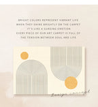 Tapis Géométrique Élégant et Minimaliste – Référence : 874321