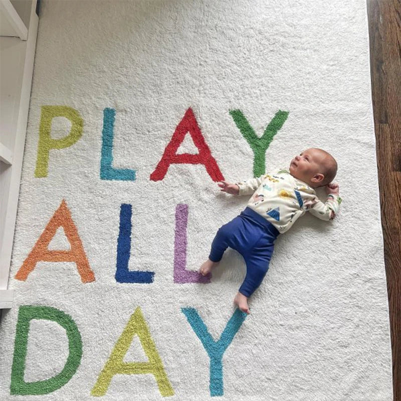 Tapis pour Enfant Doux et Coloré en Polyester – Référence : 734812