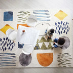 Tapis pour Enfant Doux et Coloré en Polyester – Référence : 732491