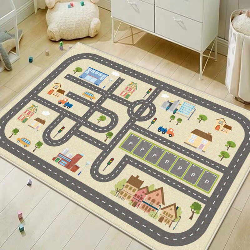 Tapis pour Enfant Géométrique Doux et Antidérapant – Référence : 527381