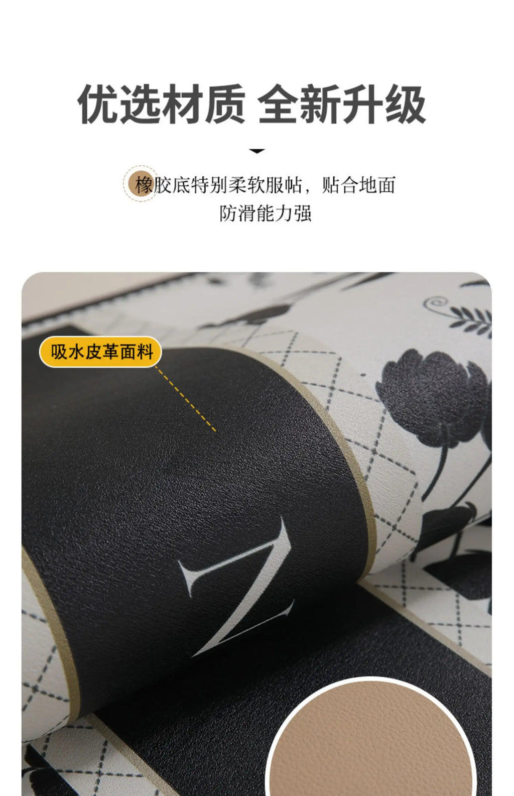 Tapis Cuisine – Référence: 704312 Antidérapant Géométrique