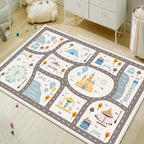 Tapis pour Enfant Géométrique Doux et Antidérapant – Référence : 457832