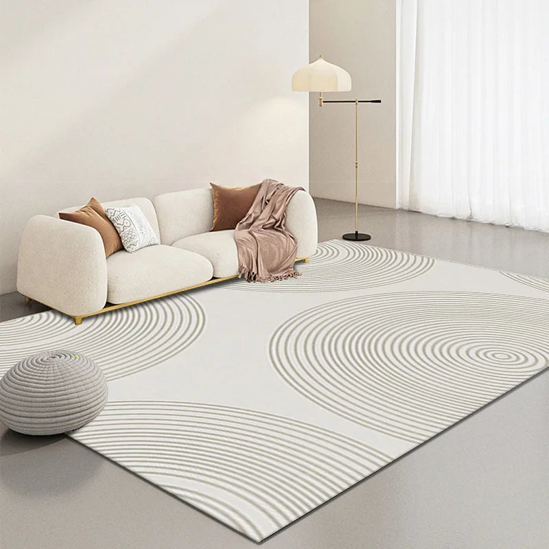 Tapis Géométrique Velouté et Antidérapant – Référence : 562874