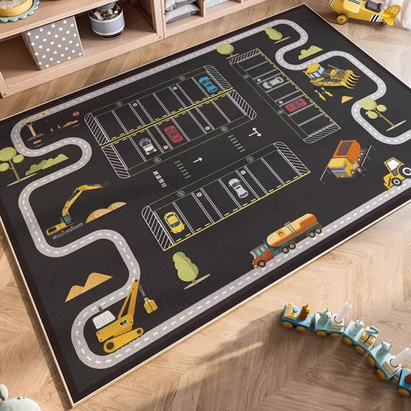 Tapis pour Enfant en Polyester avec Motif Dessin Animé – Référence : 104785