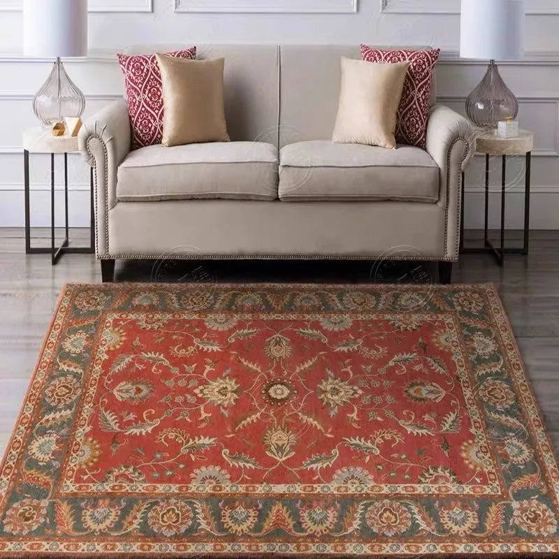 Tapis Bohème / Oriental Velours Antidérappant et Lavable – Référence : 582461
