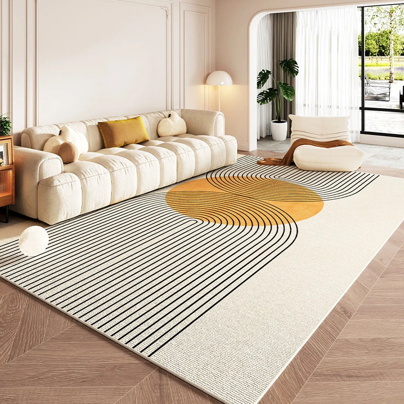 Tapis Géométrique Élégant et Minimaliste – Référence : 732468