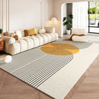Tapis Géométrique Élégant et Minimaliste – Référence : 874321