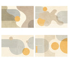 Tapis Géométrique Élégant et Minimaliste – Référence : 732468