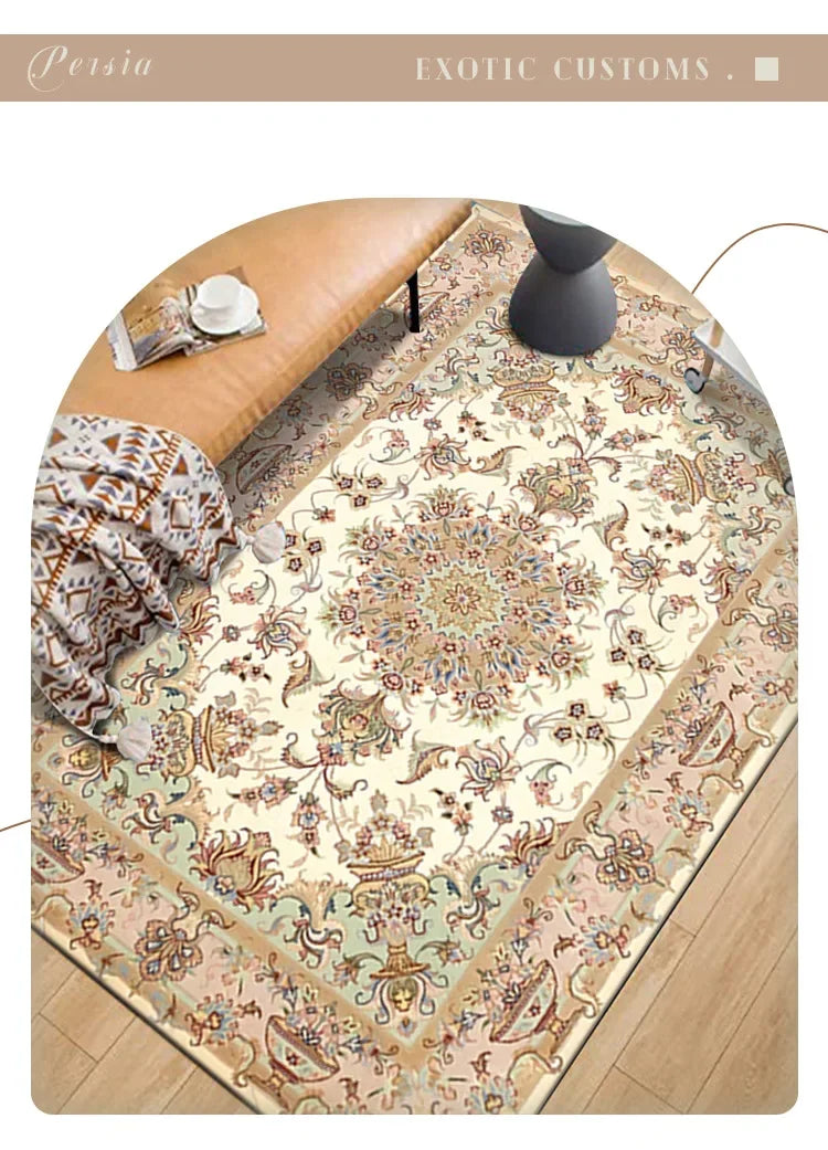 Tapis Bohème / Oriental Chic et Luxueux en Polyester – Référence : 874235