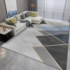 Tapis Géométrique Moderne et Antidérapant – Référence : 478256