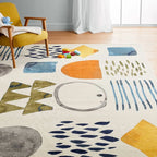Tapis pour Enfant Doux et Coloré en Polyester – Référence : 482037
