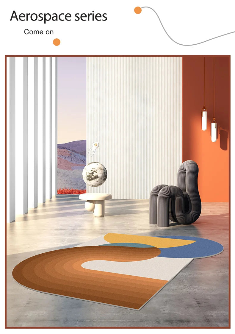 Tapis Géométrique Chic et Élégant – Référence : 562314