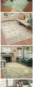 Tapis Floral Papillon Doux et Antidérapant – Référence : 748392