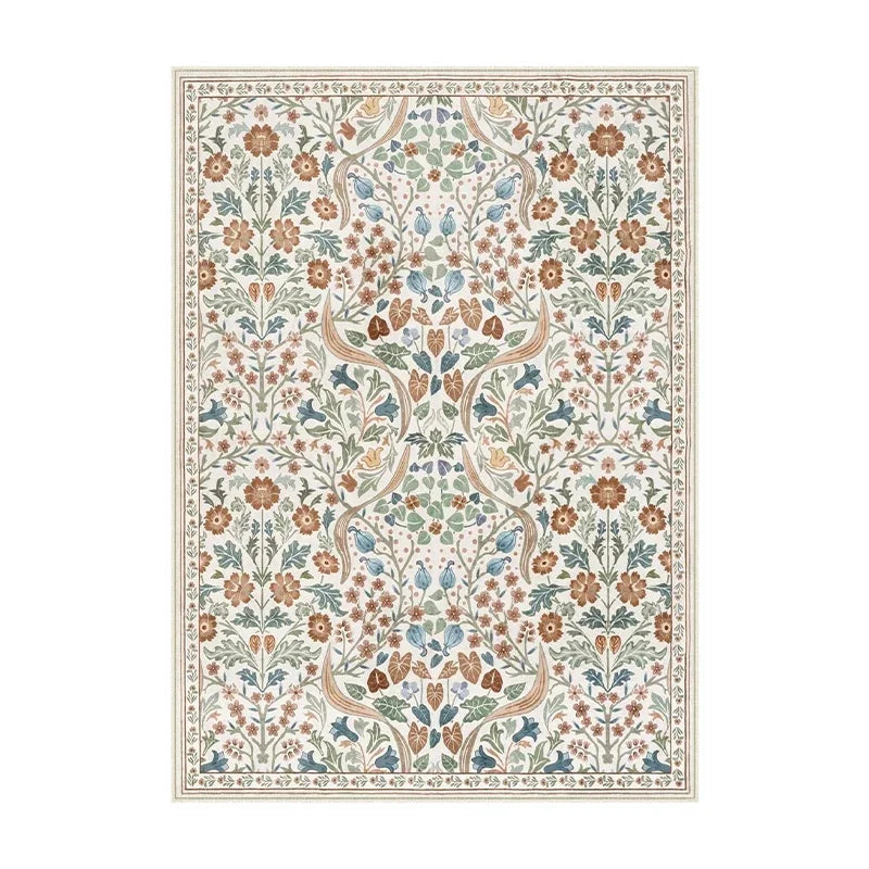 Tapis Floral Bohemian Doux et Coloré – Référence : 482761