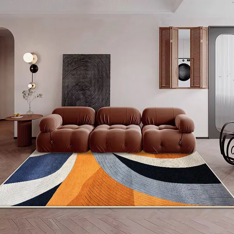 Tapis Géométrique Antidérapant et Lavable – Référence : 837562