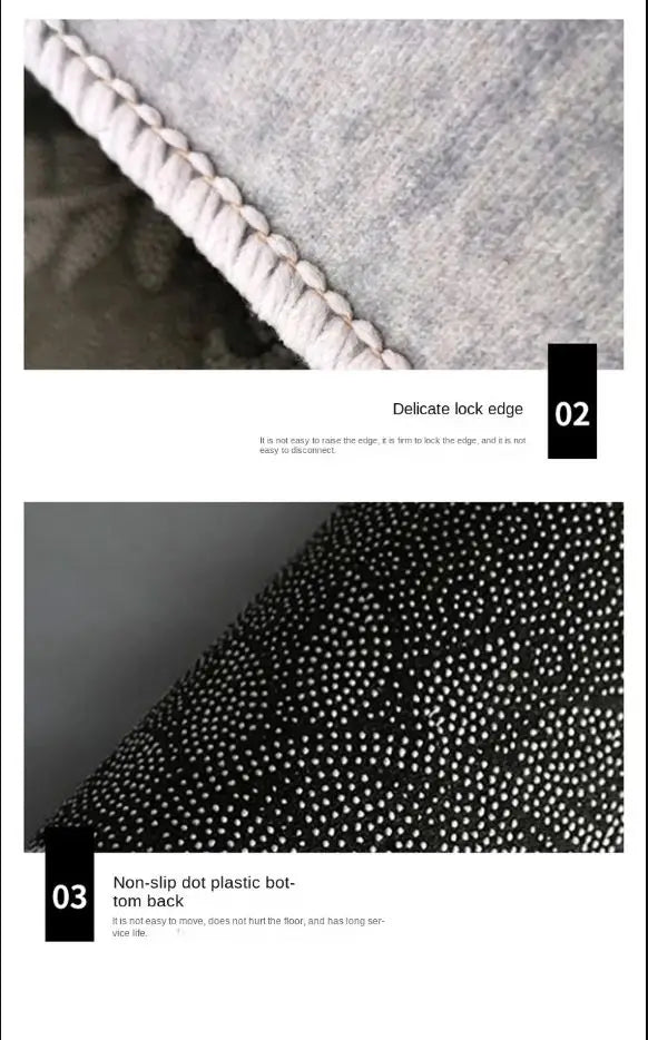 Tapis Bohème / Oriental Résistant à la saleté et doux – Référence : 512834