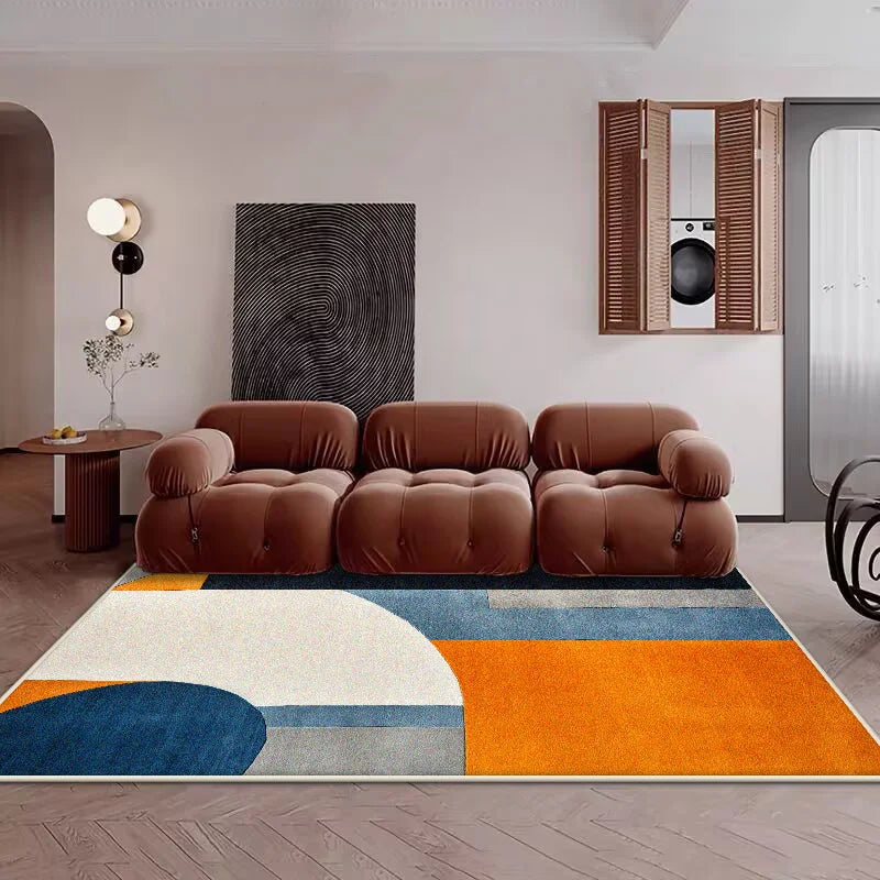 Tapis Géométrique Antidérapant et Lavable – Référence : 142637