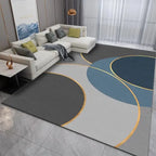 Tapis Géométrique Moderne et Antidérapant – Référence : 781346