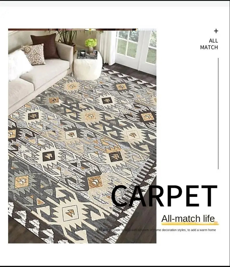 Tapis Bohème / Oriental Résistant et en velours cristal – Référence : 527138