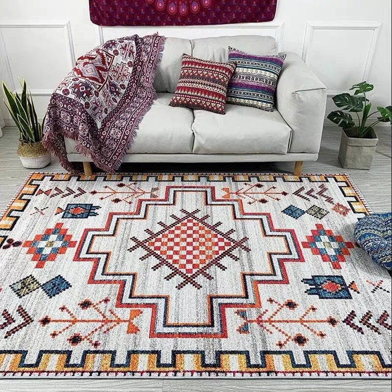 Tapis Bohème / Oriental Doux et résistant à la saleté – Référence : 582341
