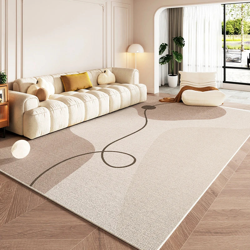 Tapis Géométrique Élégant et Minimaliste – Référence : 874321